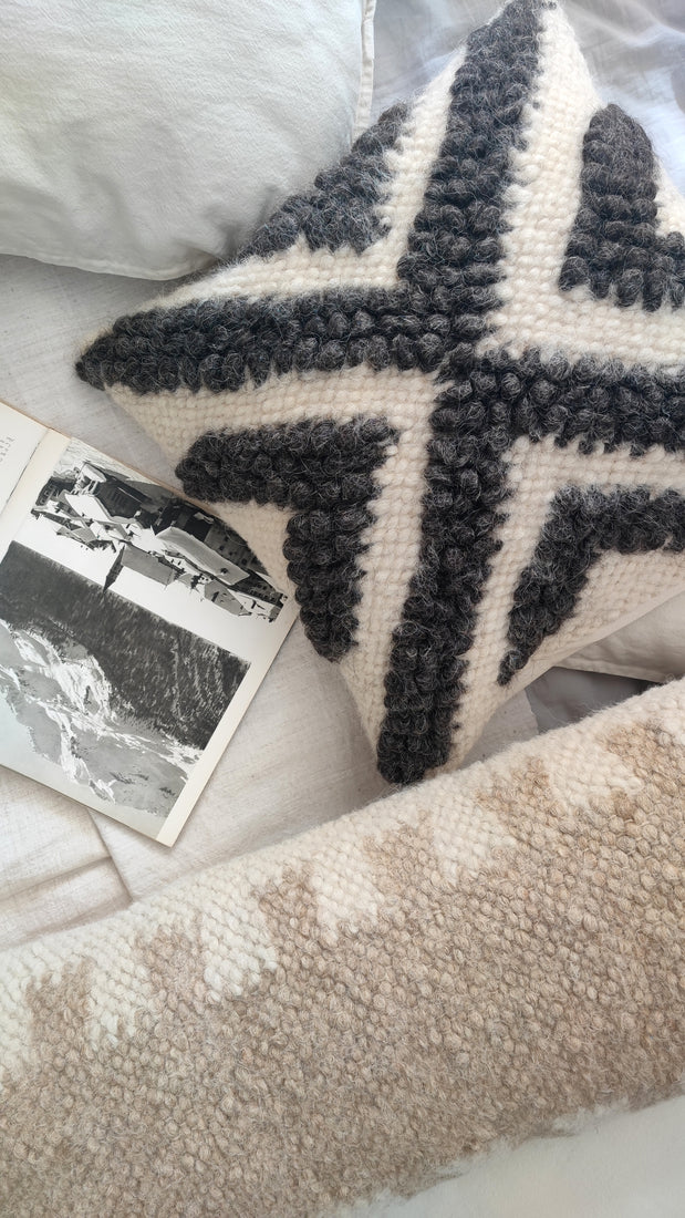 Chaga wool pillow